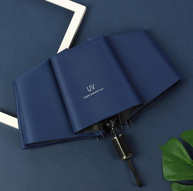 Парасоля складана 10085 98 см Синій (4548069) - фото 1 Парасоля складана 10085 98 см Синій (4548069) - фото 1