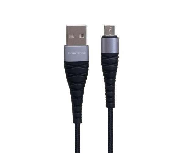Кабель дата USB Borofone BX32 мunificent Micro 5A 1 м Black