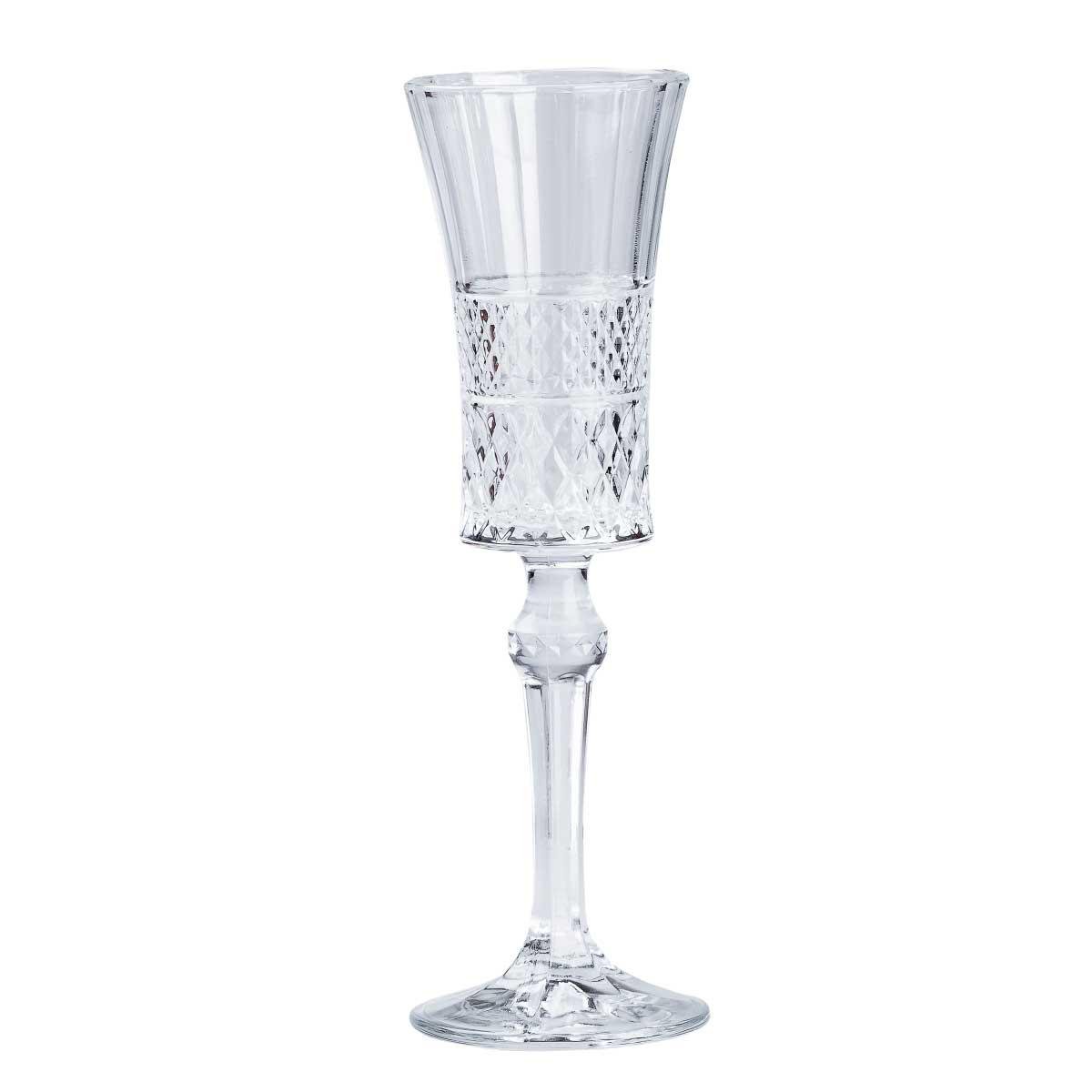 Бокалы для шампанского на высокой ножке 145 мл 6 шт. (4144)