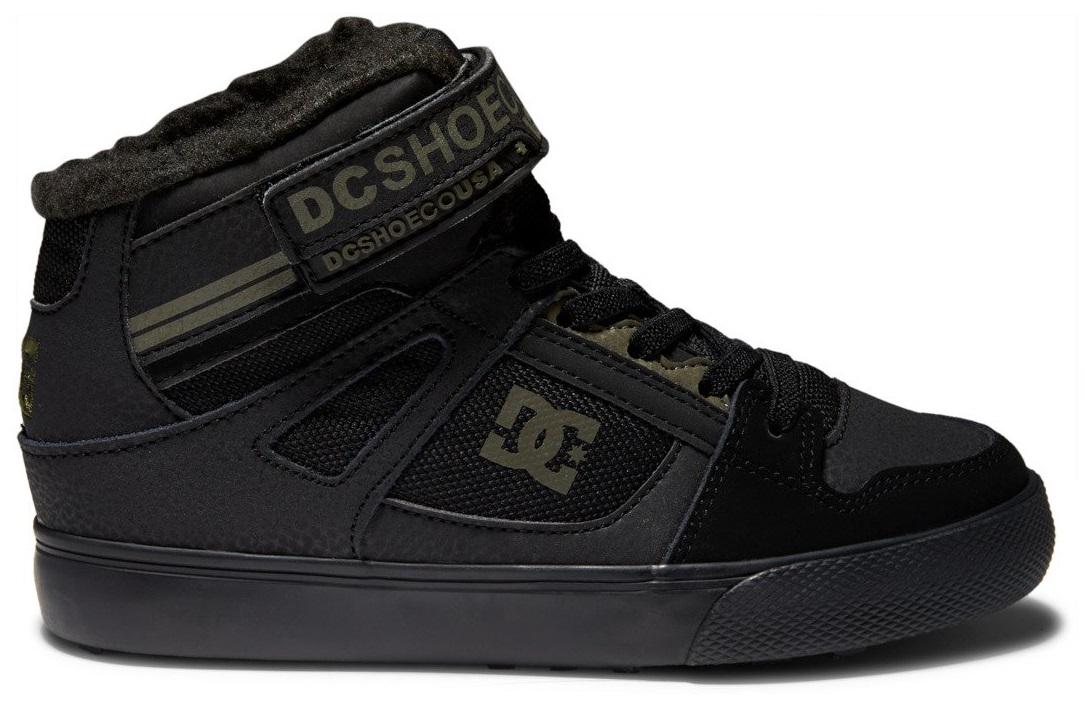 Кроссовки DC Pure High Top Wnt EV р. 32/1 20,5 см Black/Olive