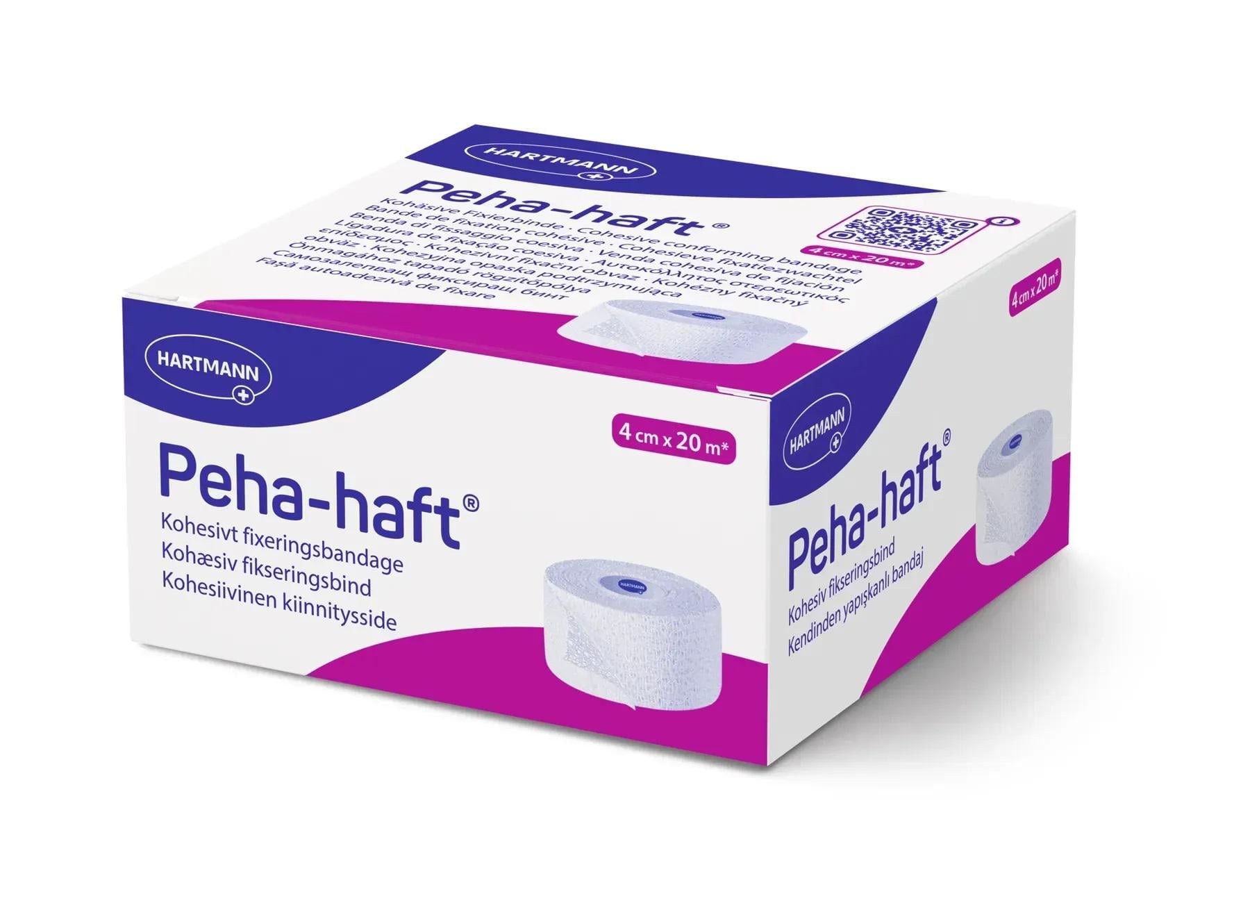 Бинт когезивный самофиксирующийся Peha-haft 4 см 20 м