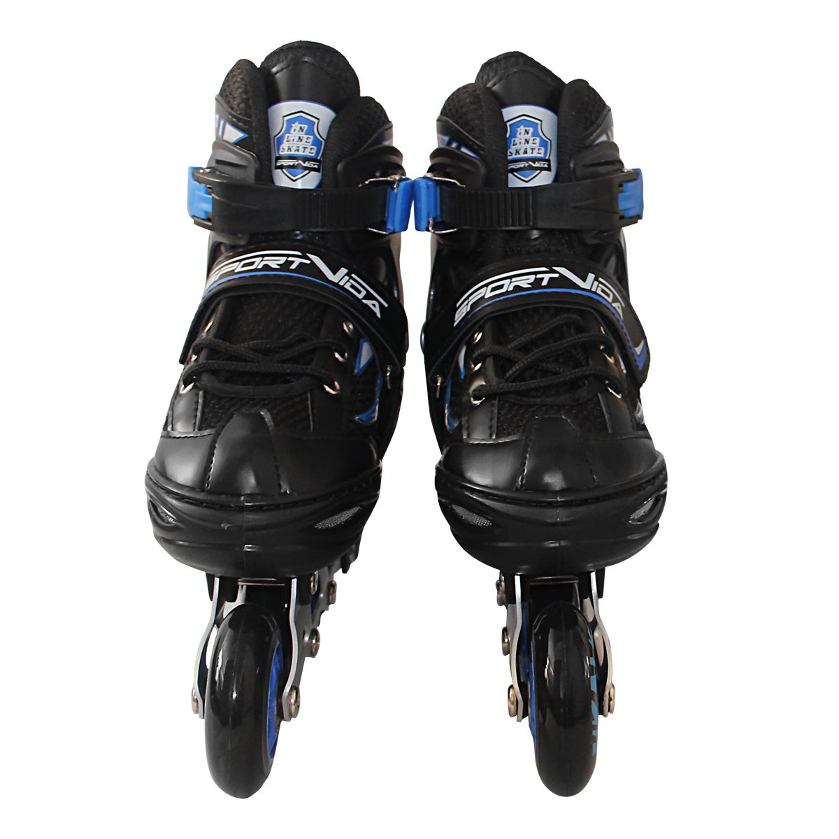 Роликовые коньки SportVida 4в1 SV-LG0029 р. 35-38 Black/Blue - фото 3