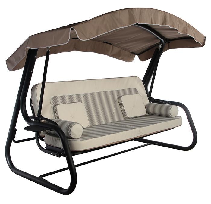 Качели садовые Ost-Fran Emilia Серо-бежевый