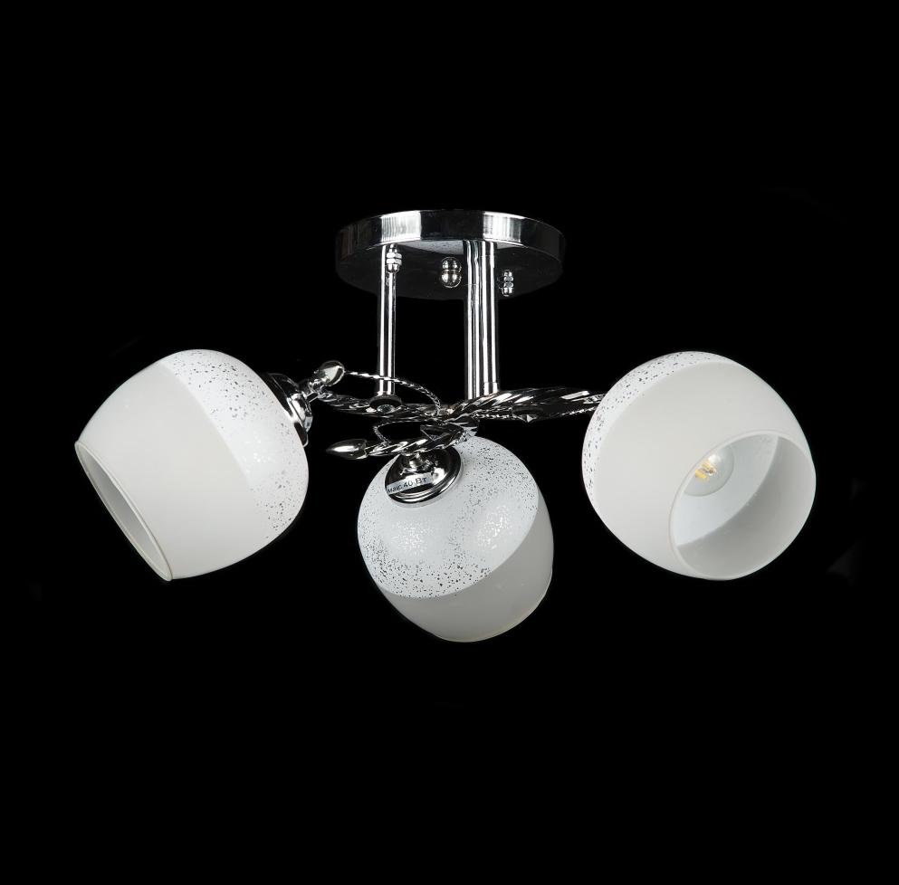 Люстра с плафонами Splendid Ray (L9629B/3 CR) Люстра с плафонами Splendid Ray (L9629B/3 CR)