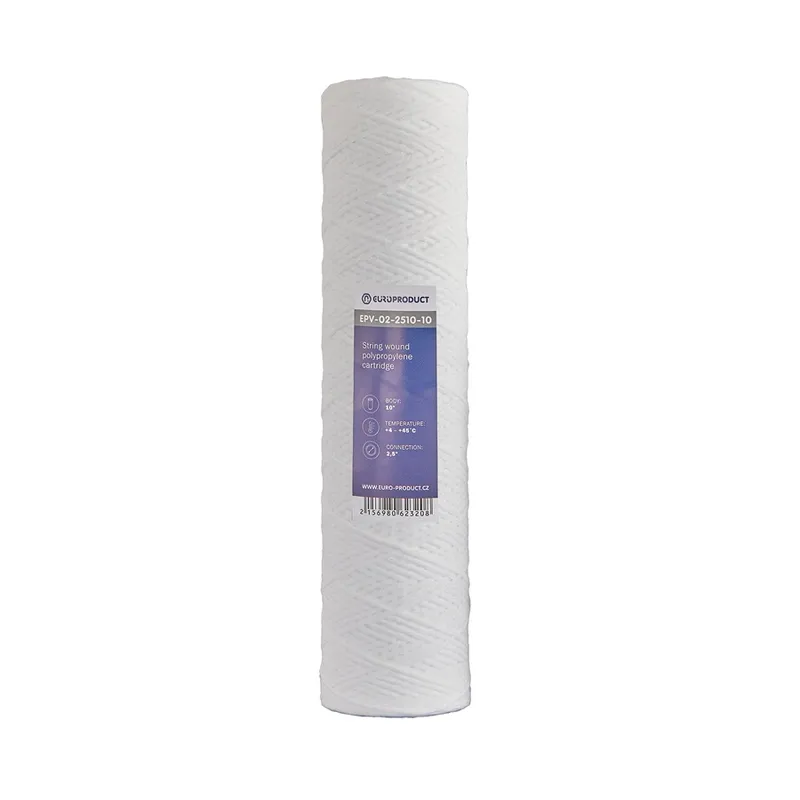 Картридж из полипропиленовой нити Europroduct EPV-02-2510-10 PP10 2,5x10" (EP6232)