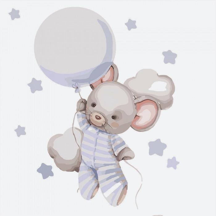 Картина по номерам Идейка Путешествие к звездам 30х30 см (КНО2336)