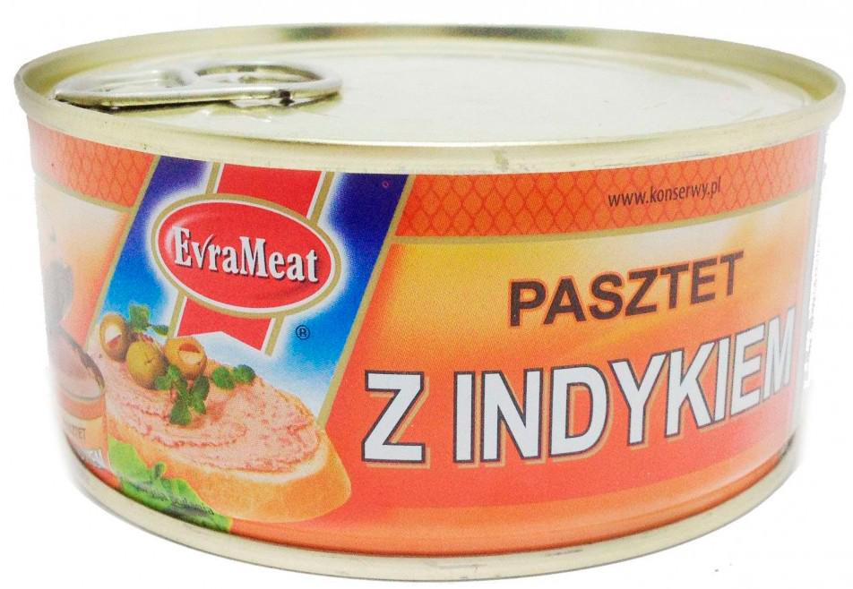 Паштет Evra Meat Pasztet z Indykiem 300 г