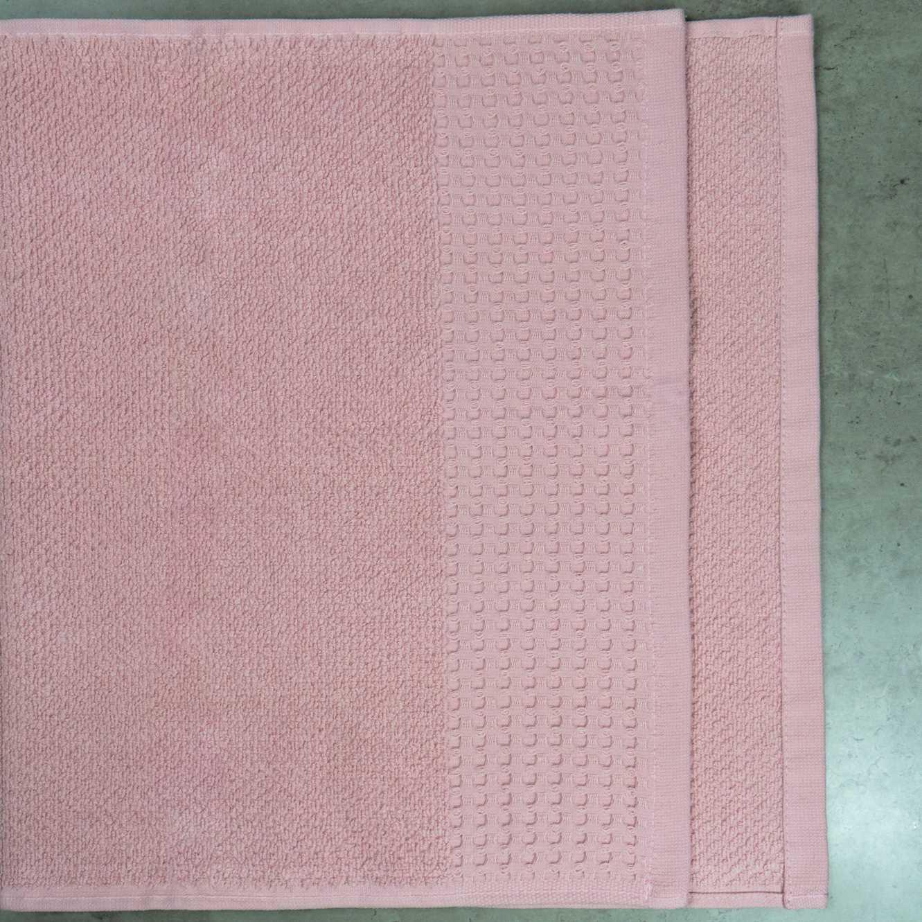 Рушник махровий GM Textile Бордюр вафельний 40х70 см Рожевий (500-70-vb-pink) - фото 4