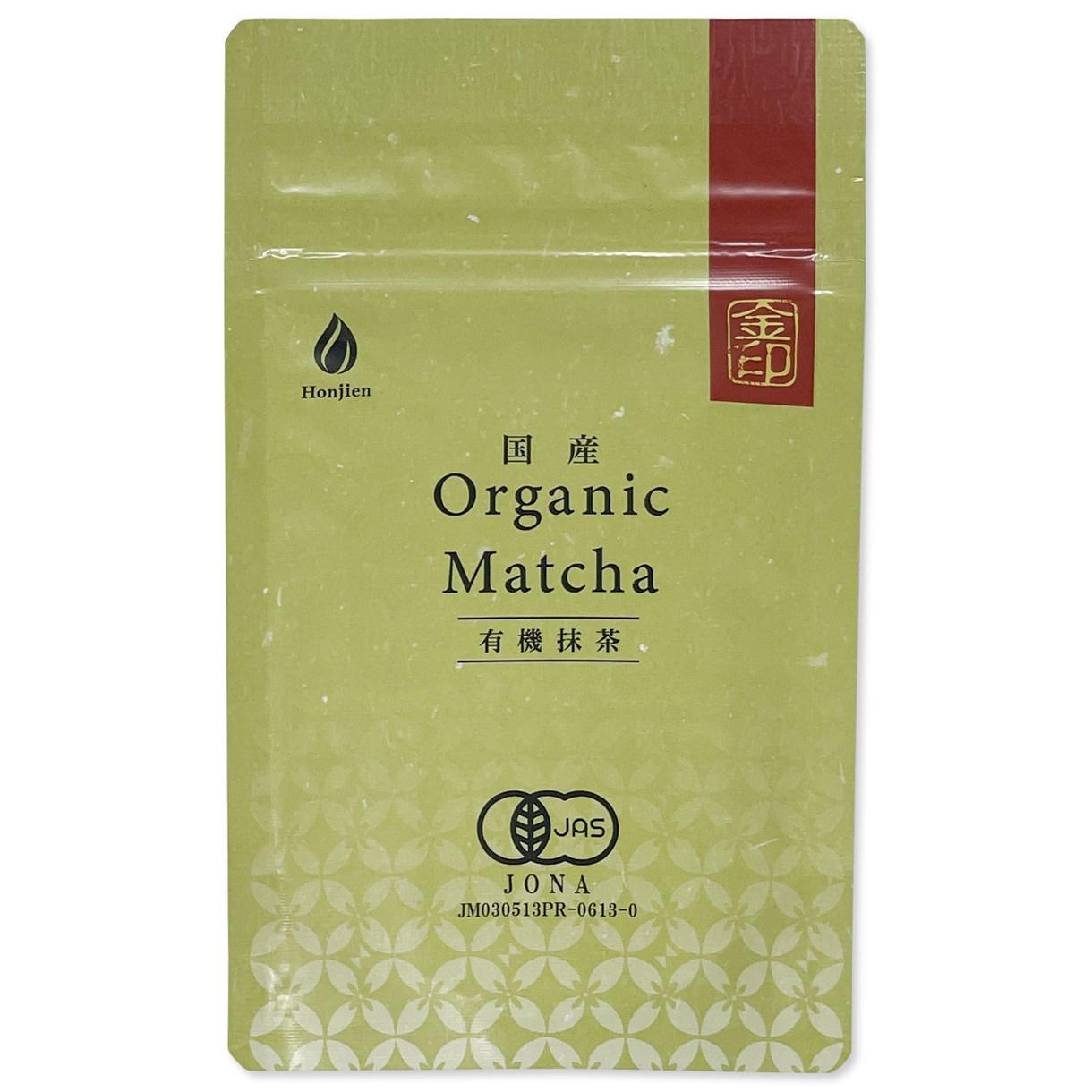 Матча органическая HONJIEN Organic Premium 30 г (2334000060)