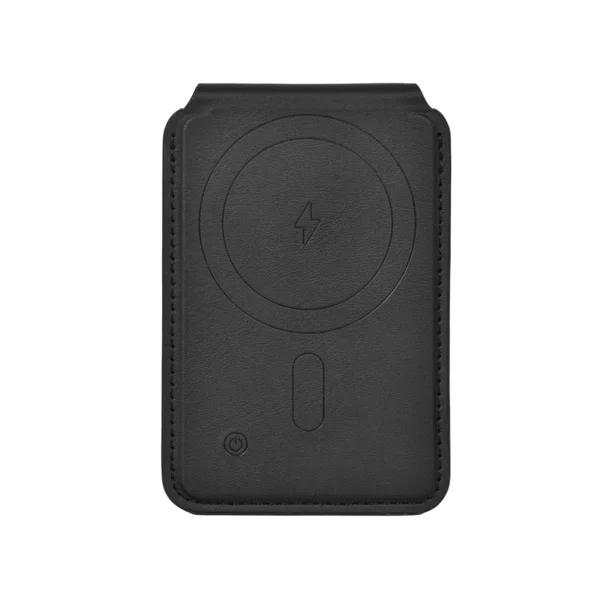 Картхолдер WIWU Mag Wallet FM MW-005 MagSafe с локатором Black (6977703650488)