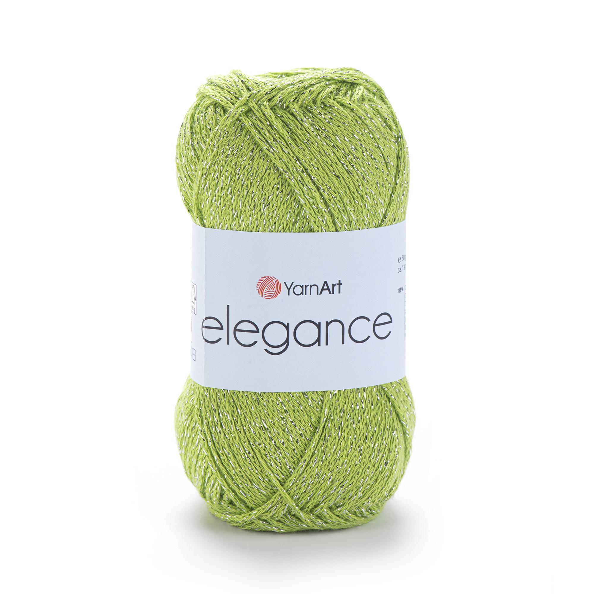Пряжа YarnArt Elegance 114 Салатовый (7424)
