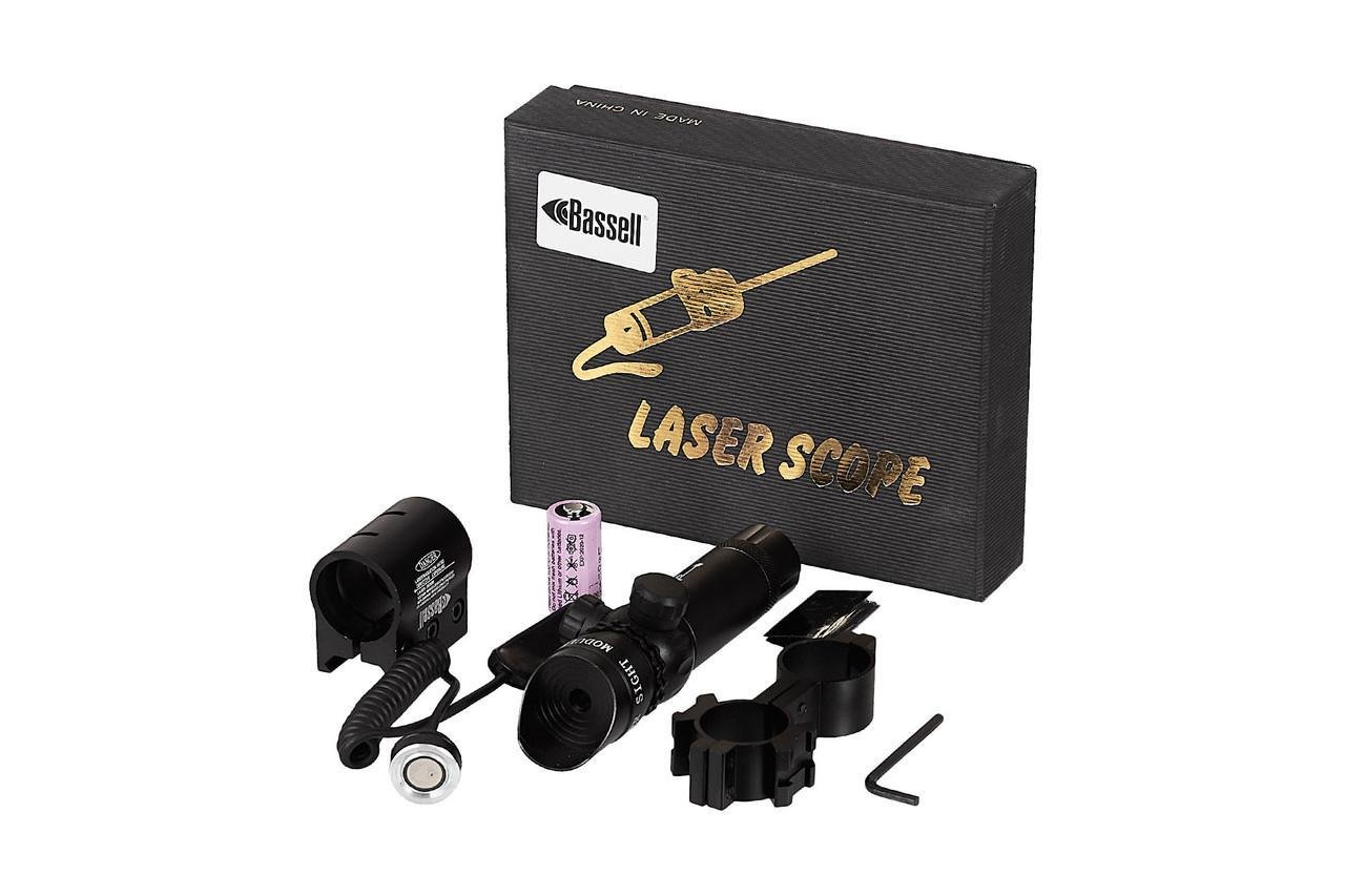 Лазерний вказівник ЛЦУ Bassell jg1/3g Зелений промінь (26329520) - фото 4