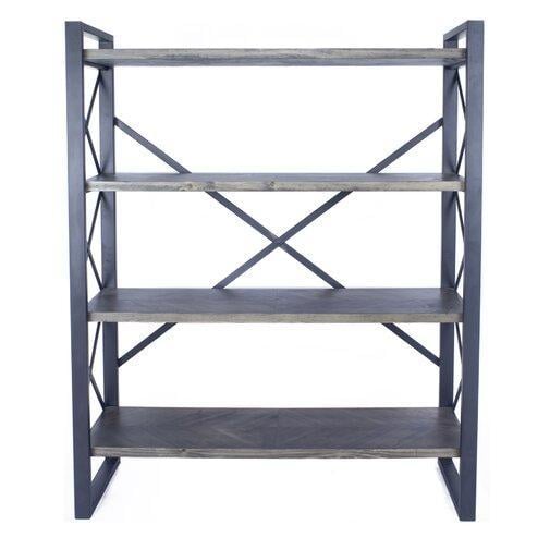 Стеллаж для хранения Loft NS-1878 1230x800x300 мм Черный (6156d5833edc877ba85899a1)