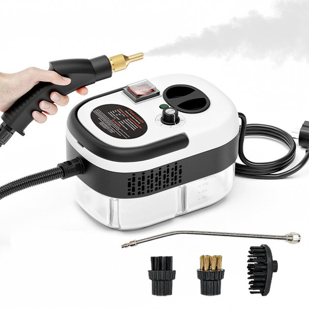 Пароочиститель с насадками 2500 Вт портативный (DT-1) - фото 2