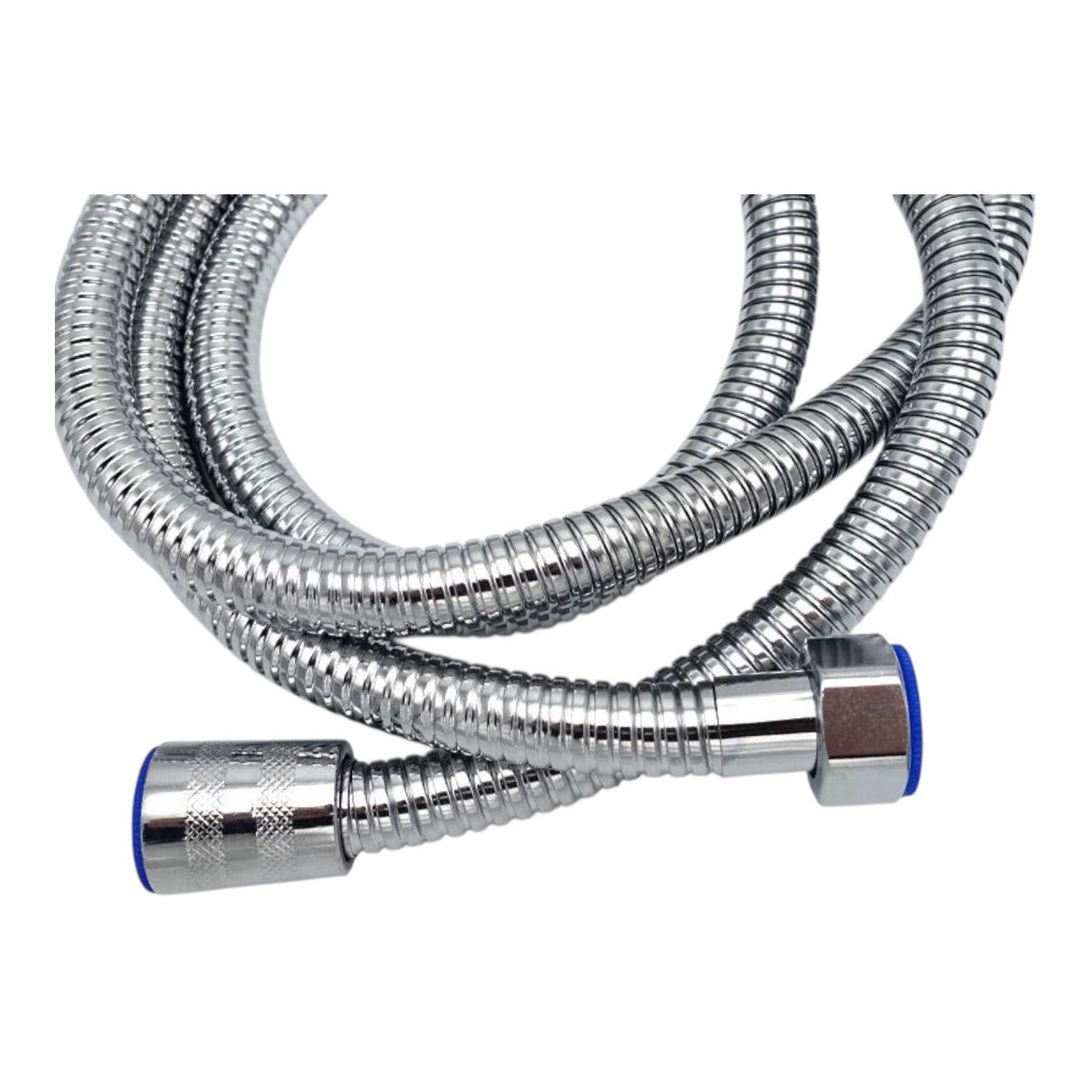 Шланг для душа MILLZ P-004 усиленный 150 см Хром (00-00009098) - фото 2 Шланг для душа MILLZ P-004 усиленный 150 см Хром (00-00009098) - фото 2