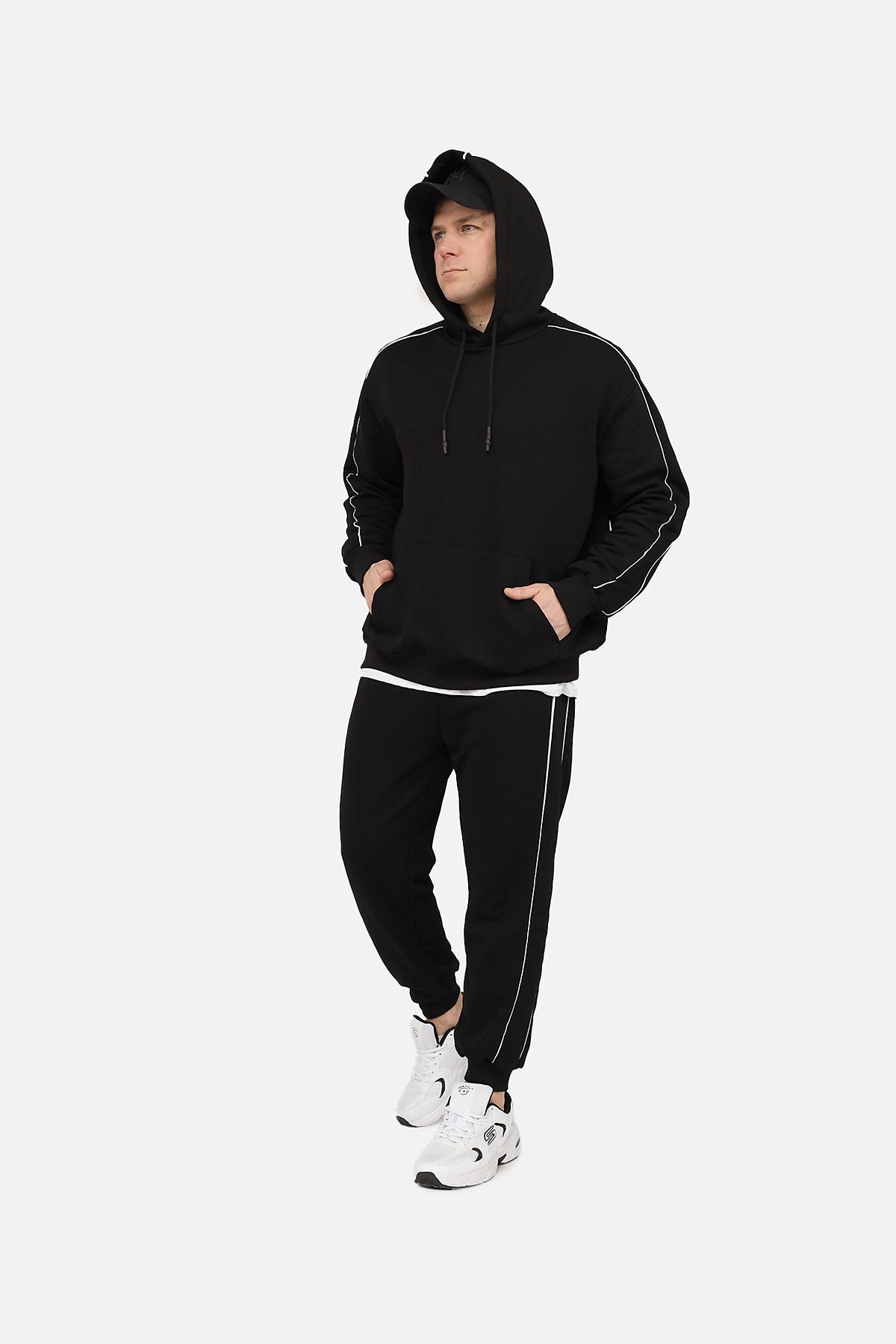Худи мужской р. 54 Черный (SKT001049967)