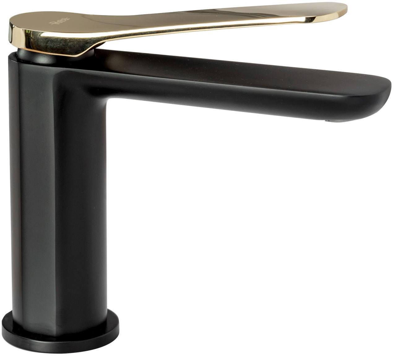Змішувач для раковини низький REA CREEK BLACK GOLD LOW REA-B8503 Чорний (84479) Змішувач для раковини низький REA CREEK BLACK GOLD LOW REA-B8503 Чорний (84479)