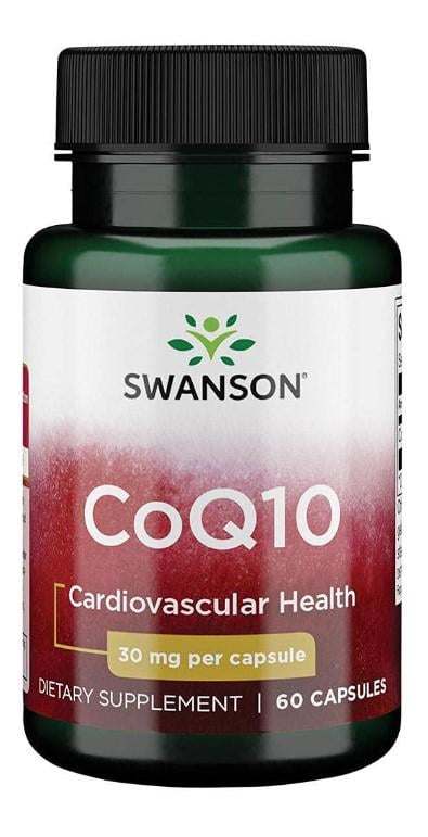 Коэнзим Q10 Swanson CoQ10 30 mg 60 softgels