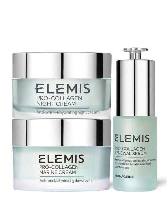 Набір для обличчя Elemis Pro-Collagen Everyday Renewal Essentials сироватка 15 мл/крем 30 мл/нічний крем 30 мл (652489535)