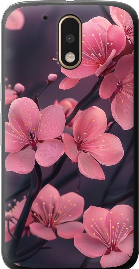 Чехол на Motorola MOTO G4 PLUS Пурпурная сакура (6075u-953-42517) Чехол на Motorola MOTO G4 PLUS Пурпурная сакура (6075u-953-42517)