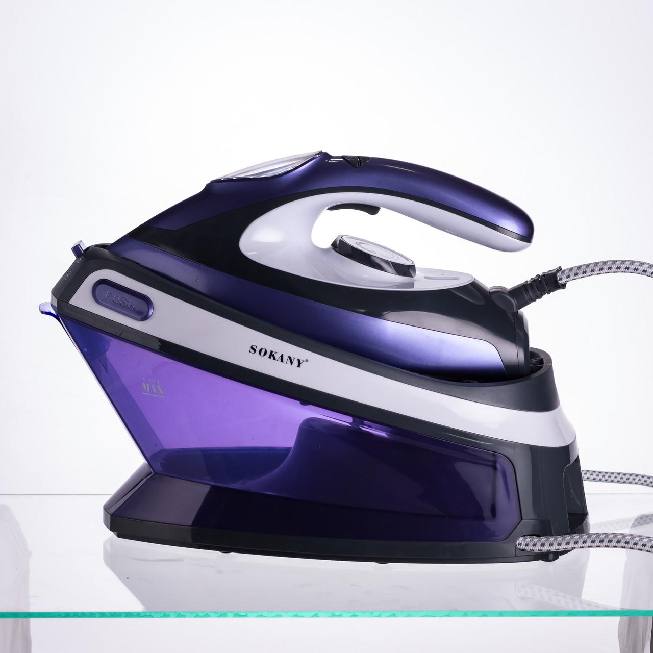 Праска парова Sokany SK-YD-2121 з парогенератором та резервуаром 1,5 л 2800 Вт (7421) - фото 4