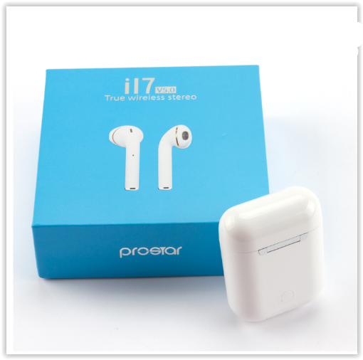 Беспроводные наушники i17 Bluetooth White - фото 6