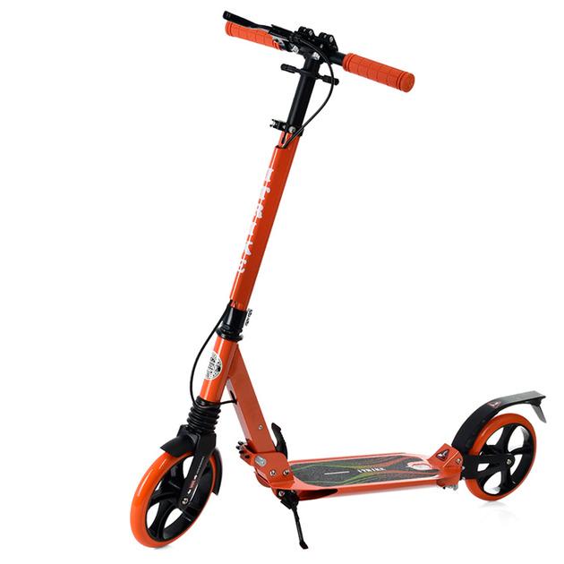 Самокат взрослый городской iTrike SR 2-018-10-OR