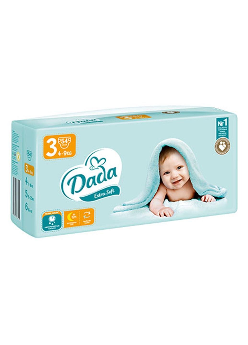 Детские подгузники Dada Extra Soft 3 4-9 кг 54 шт. (21779517)