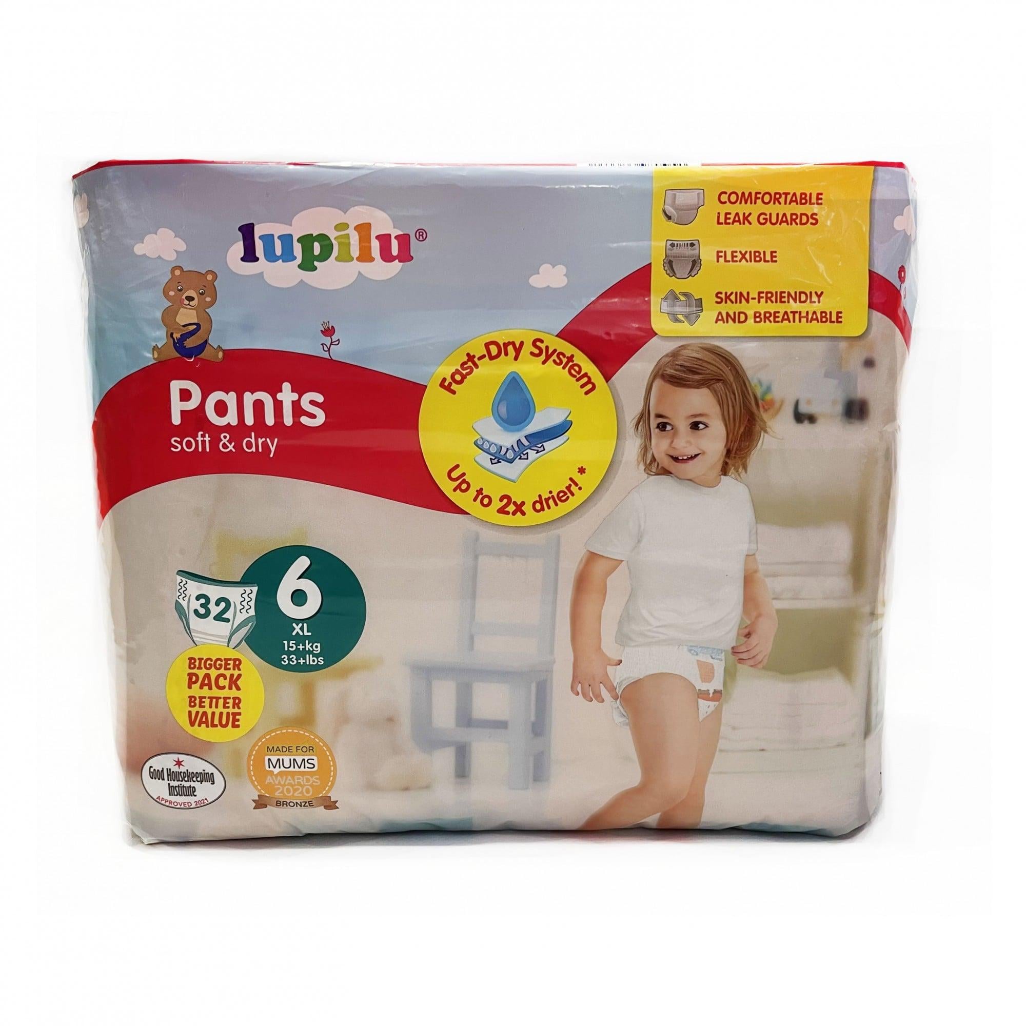 Подгузники-трусики Lupilu Soft & dry 6 15+ кг 32 шт. (62ac5c74ca0b684b324da44b)