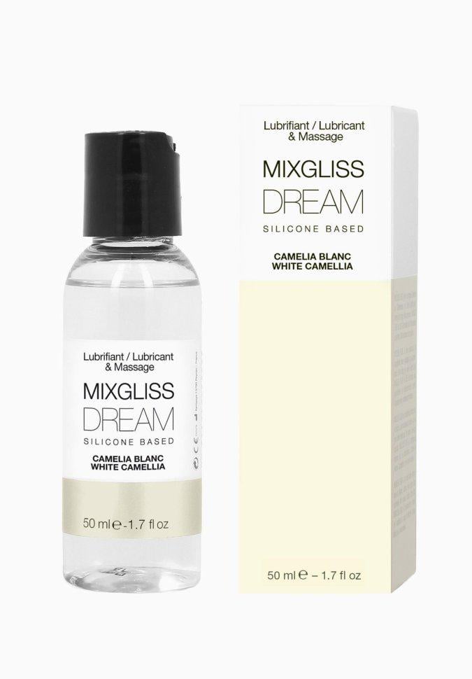 Лубрикант на силіконовій основі MixGliss DREAM CAMELIA Blanc з ароматом білої камелії 50 мл (37990728)
