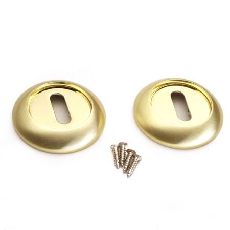 Накладка на розетку Apecs Premier DP-S-05-GM под сувальдный круглый Золото матовое (АЛ014) Накладка на розетку Apecs Premier DP-S-05-GM под сувальдный круглый Золото матовое (АЛ014)