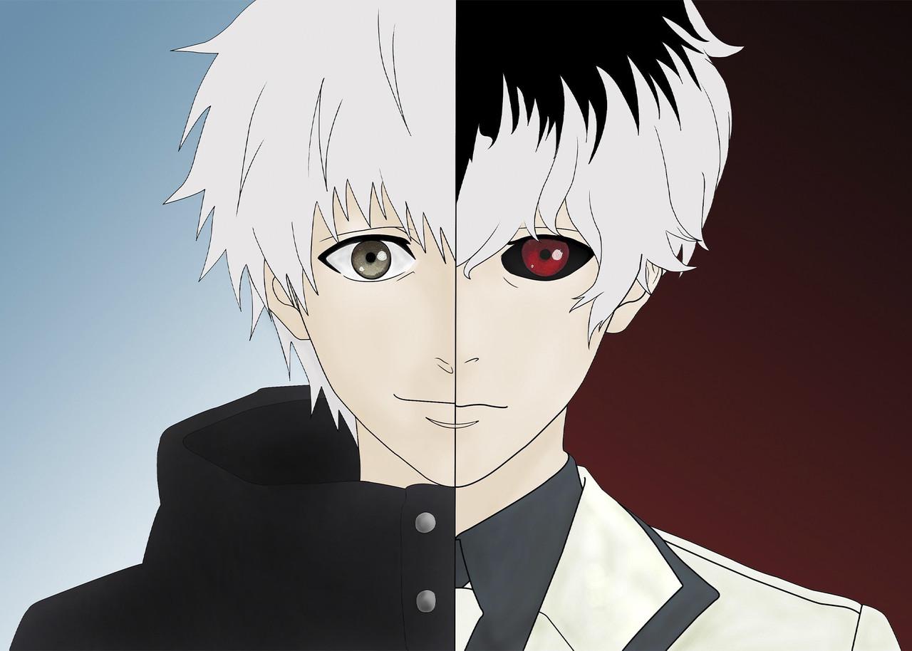 Картина GeekLand Tokyo Ghoul Токийский гуль две личности