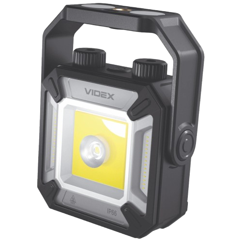 Фонарь ручной светодиодный Videx VLF-M048 1500Lm 5000K до 3,4 ч аккумуляторный (36554477)