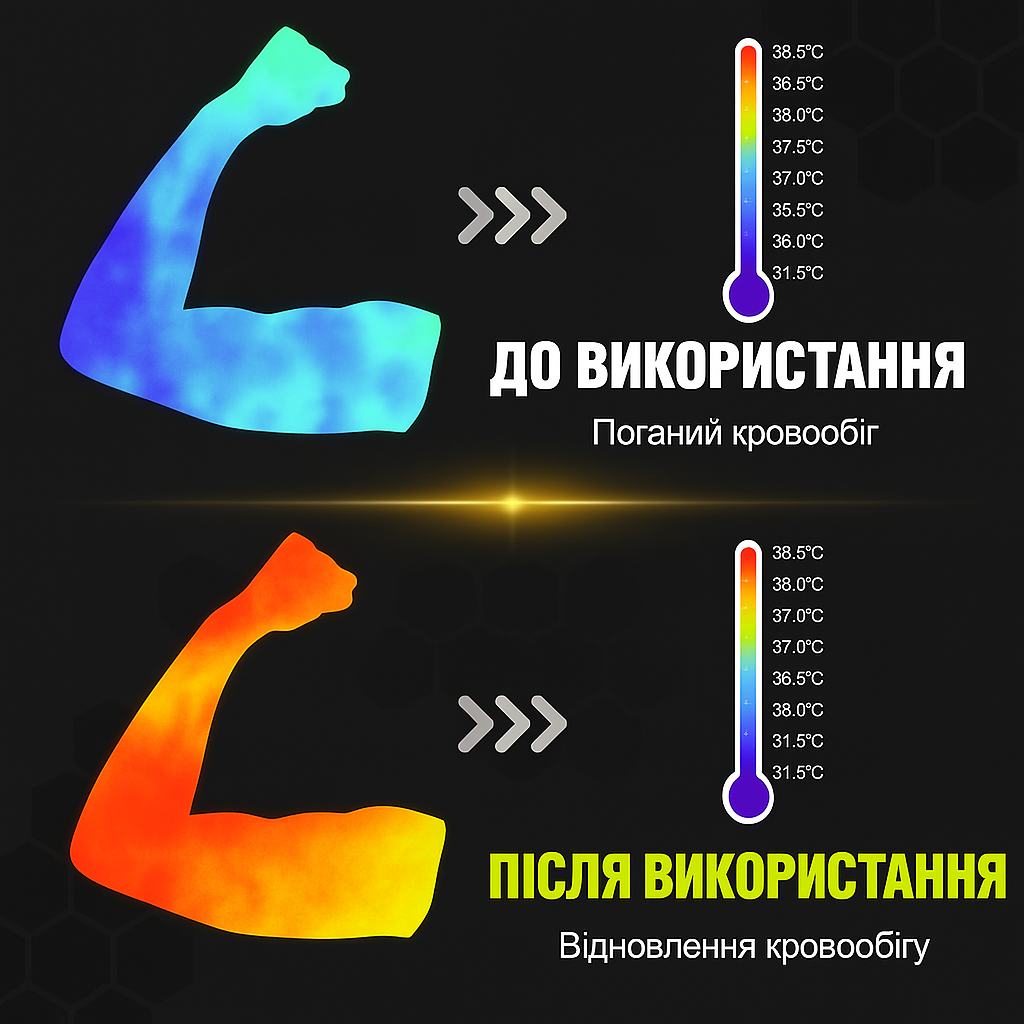 Налокотник для реабилитации после травм/дышащий с эффектом компрессии Черный (U9380) - фото 10