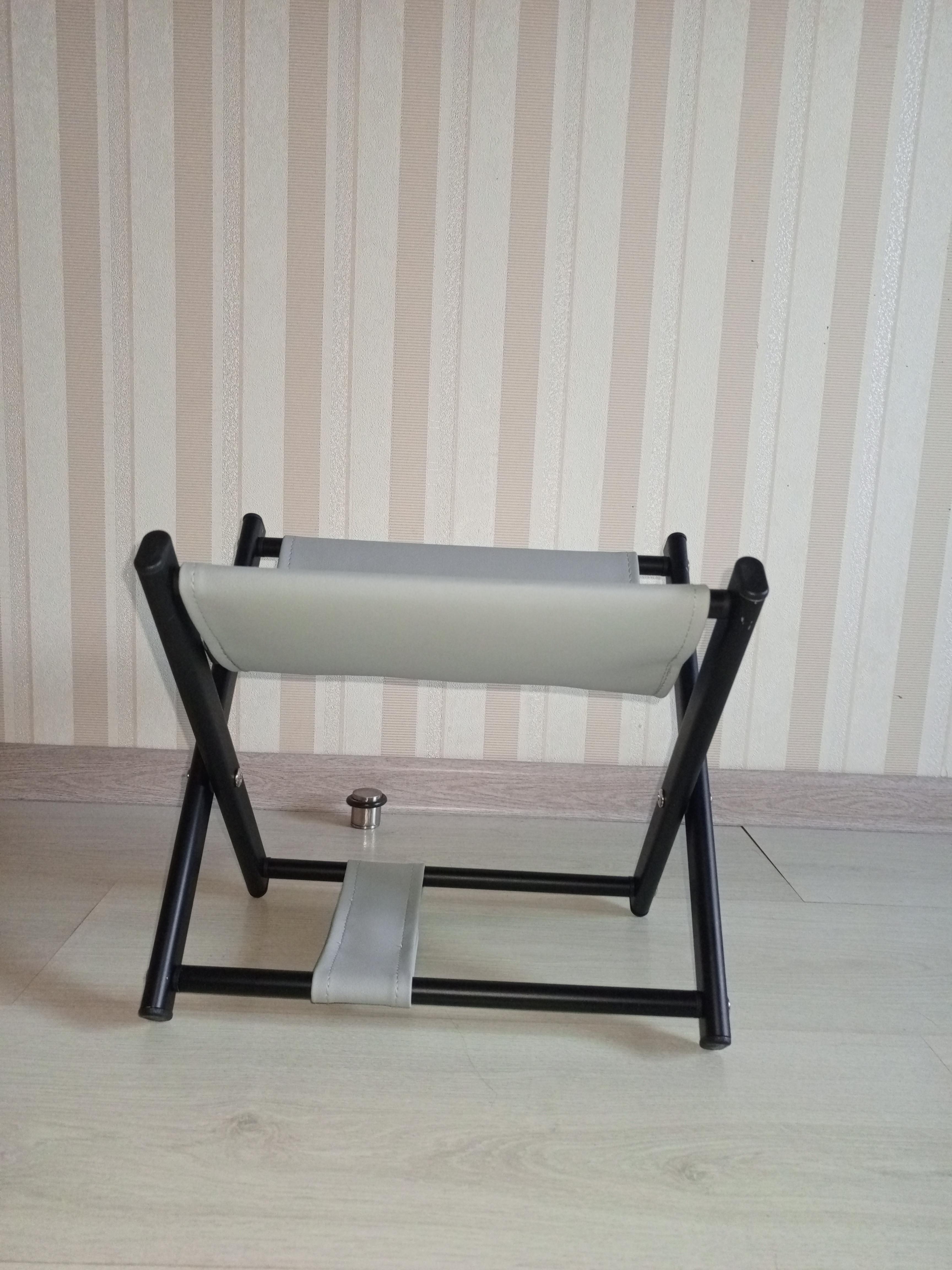 Підставка для сумки висота 31 см Сірий/Чорний - фото 3 Підставка для сумки висота 31 см Сірий/Чорний - фото 3