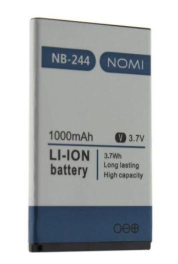 Аккумуляторная батарея NB-244 для Nomi I244 1000 mAh (000021582)