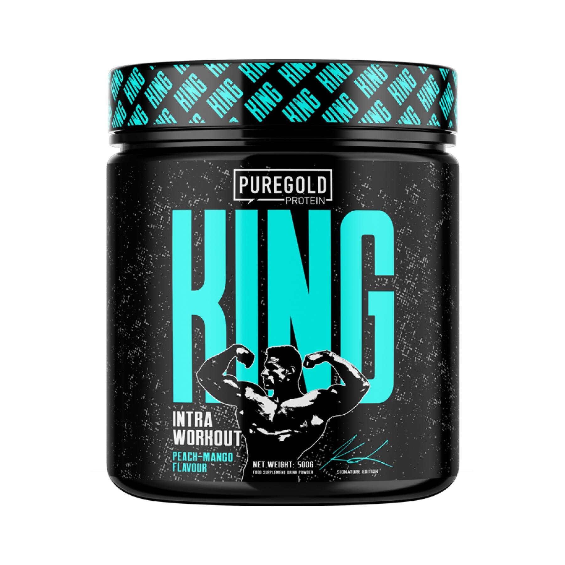 Предтренировочный комплекс Pure Gold KING Intra Workout Peach Mango 500 г