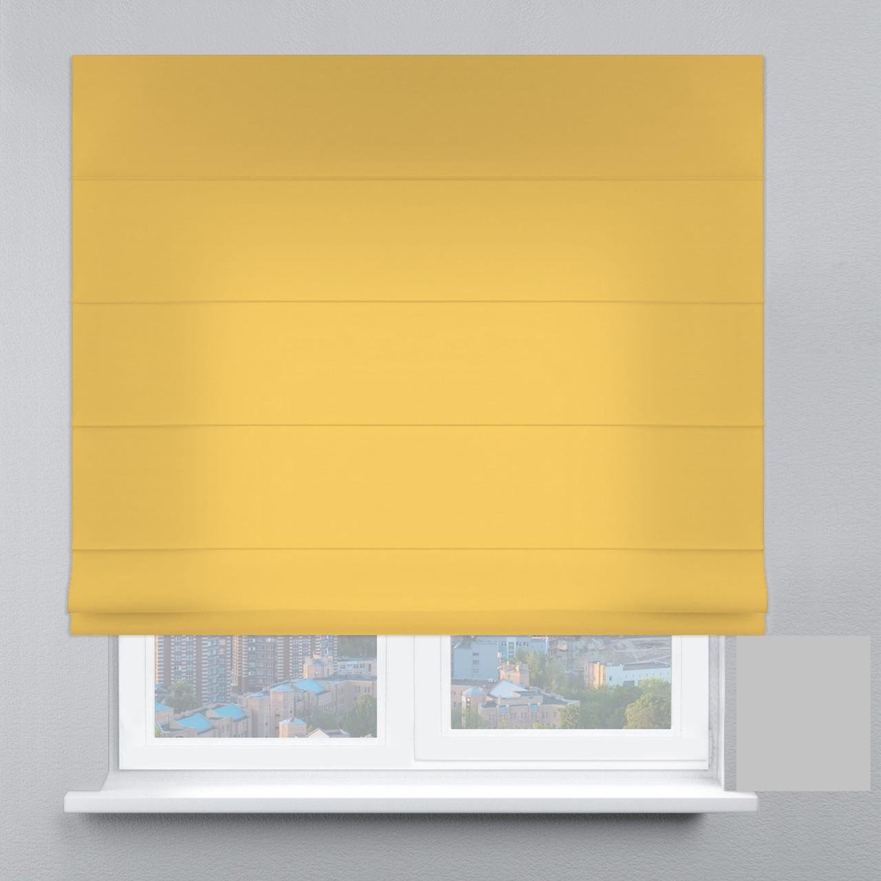 Римська штора велюр 70х170 см Жовтий