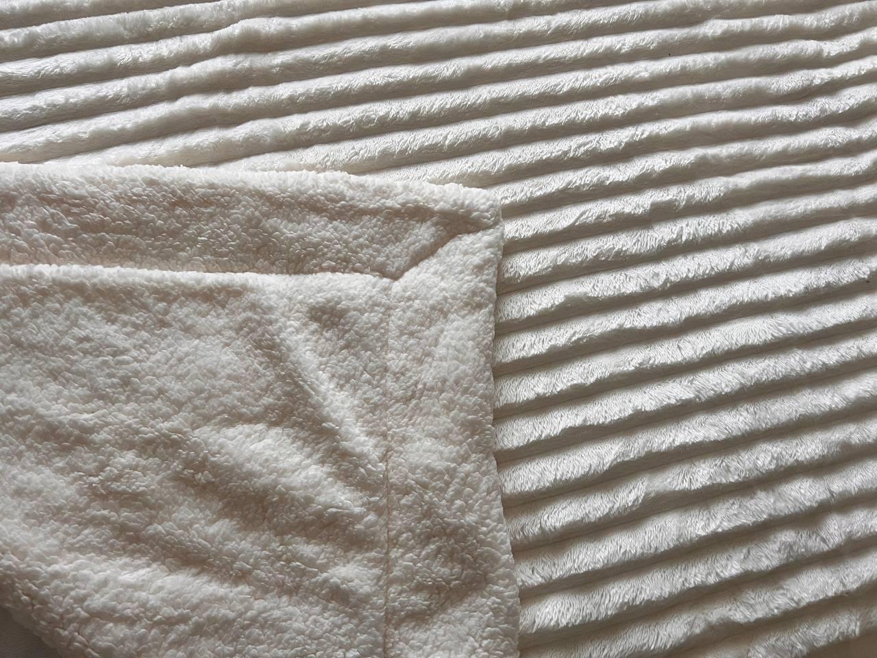 Плед 150х200 см Молочный (Д-al-sh-ov-004) - фото 6