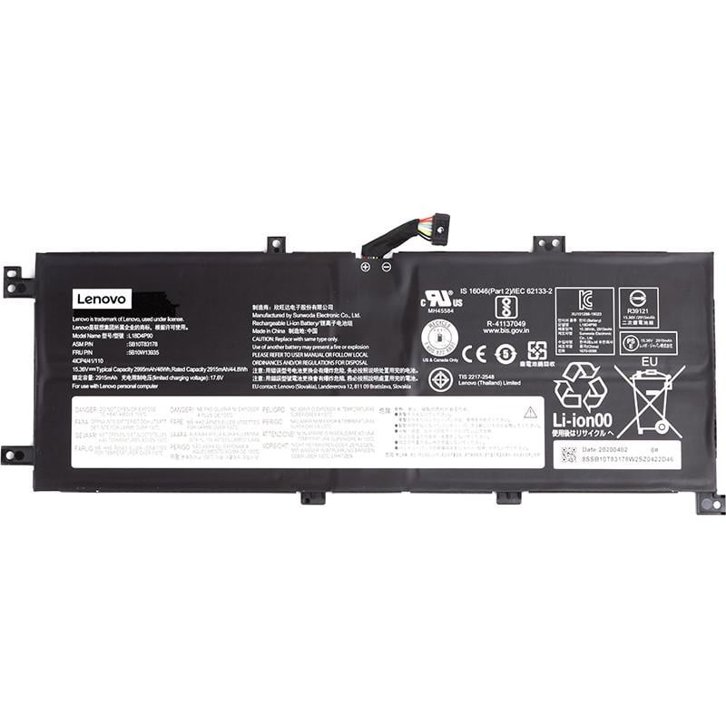 Акумулятор Power для ноутбуків Lenovo ThinkPad L13 L18M4P90 15,36V 2995mAh