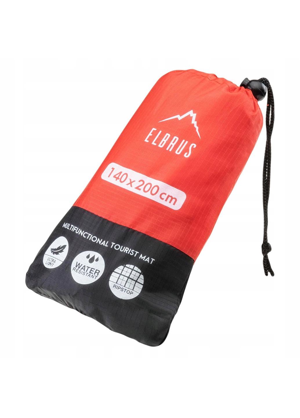 Килимок туристичний Elbrus Alpido Ripstop 200x140 cм Red/Black (EBS-ALPD-RD) - фото 3