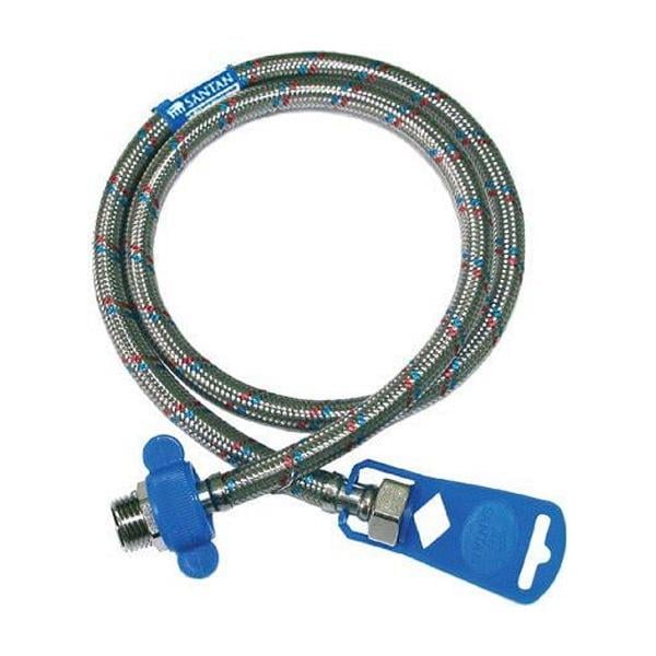 Шланг для воды SANTAN Flex-water 1/2"х1/2" 70 см гайка-штуцер (49525) Шланг для воды SANTAN Flex-water 1/2"х1/2" 70 см гайка-штуцер (49525)