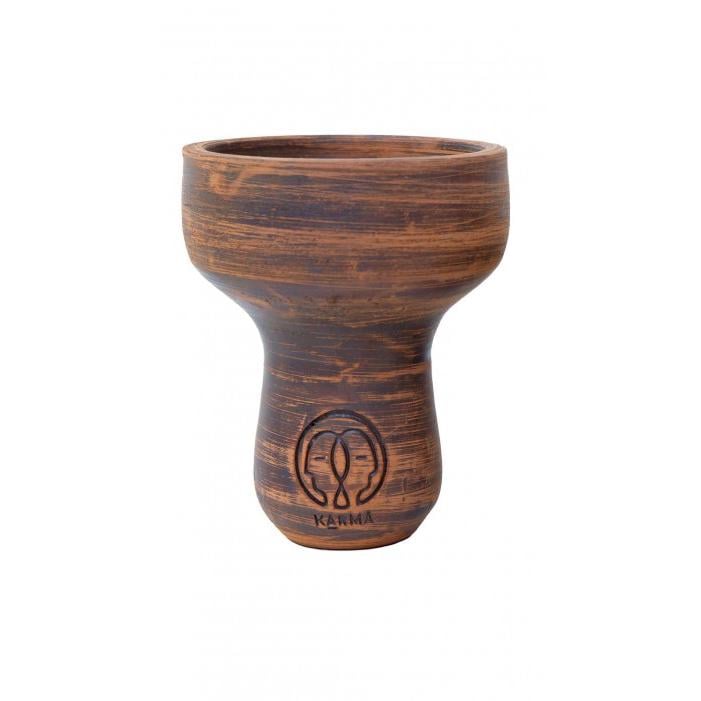 Чаша из красной глины Karma классическая (84050)