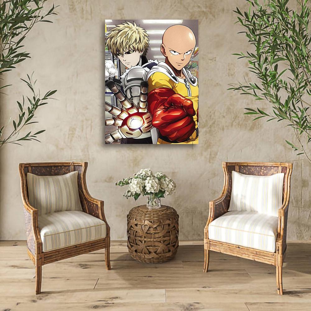 ᐉ Алмазная мозаика SHLab Аниме One Punch Man Сайтама Генос SH