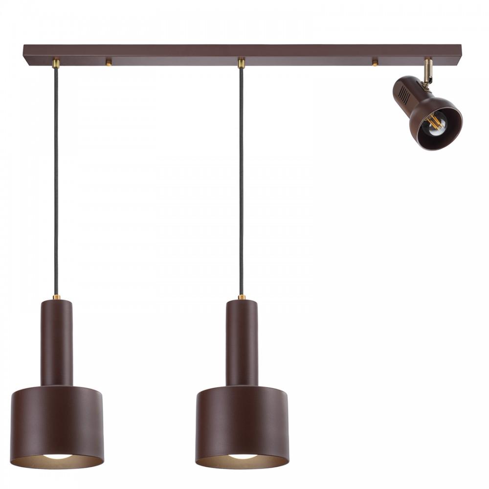Светильник на планке Home Projector/T-2 Nude Japandi collection Brown (PL-NC0006-3/BROWN)