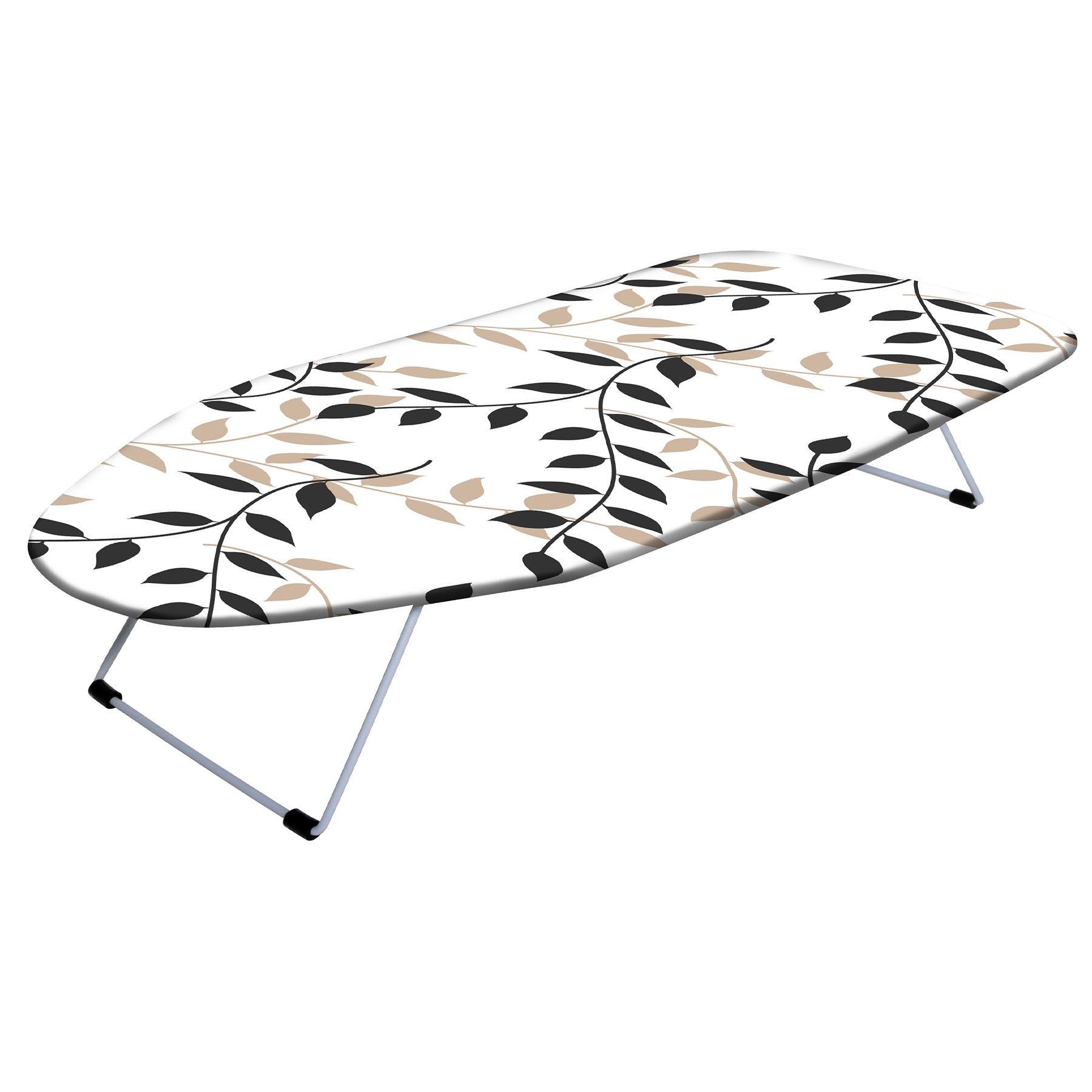 Доска гладильная настольная Casa Si Table Top 73x30 см White/Black Leaves (CS95159P168) Доска гладильная настольная Casa Si Table Top 73x30 см White/Black Leaves (CS95159P168)
