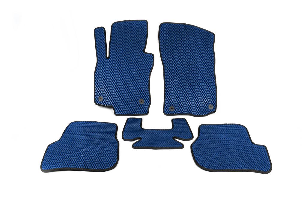 Коврики EVA Digital Designs для Skoda Octavia II A5 2010-2013 гг. этилвинилацетат Синий