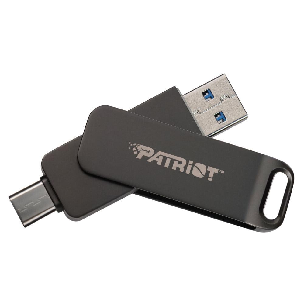 Флеш-память USB Patriot RAGE R550 128 Gb USB 3.2 Gen 1 Type-A/Type-C (PE128GR550DSAD)