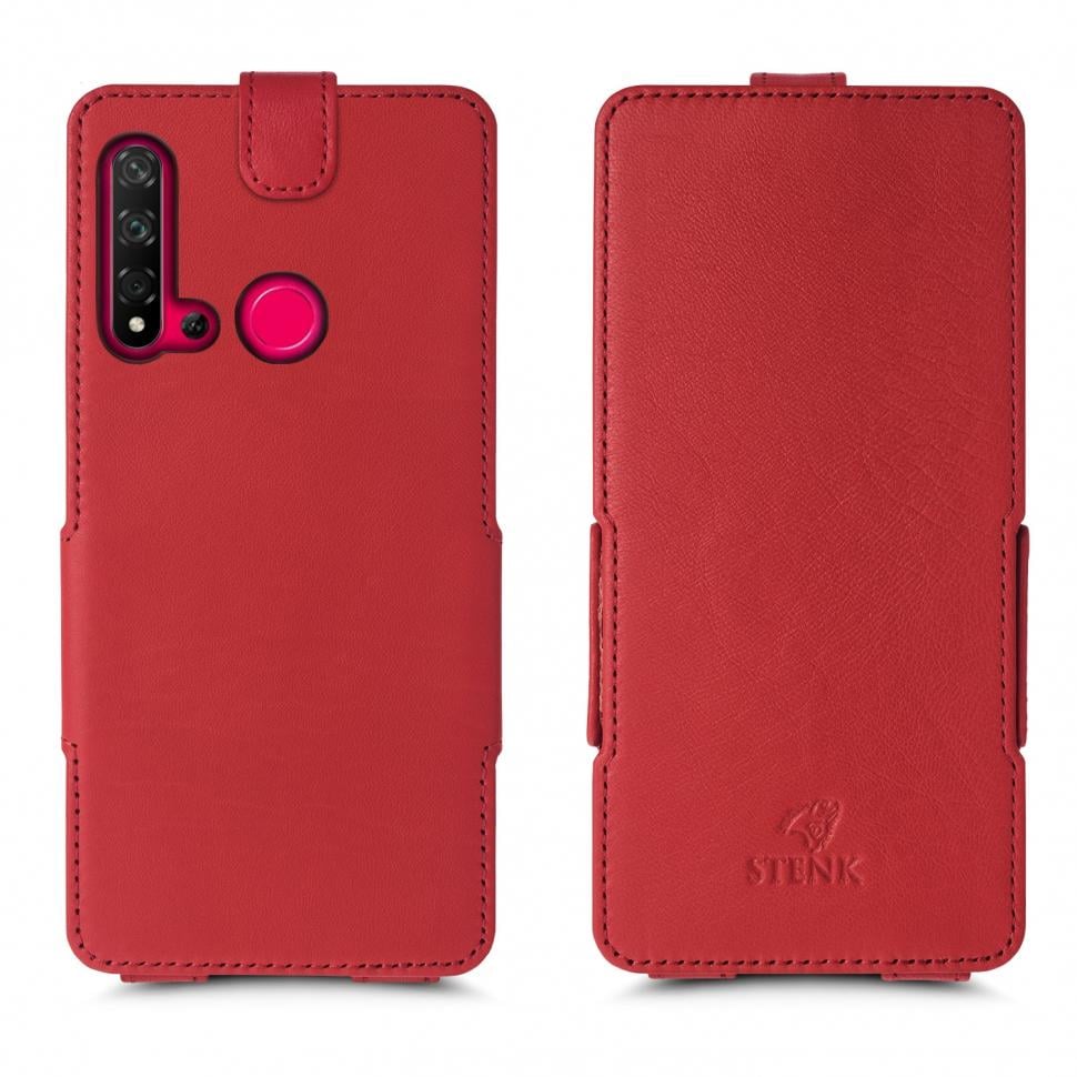 Чехол флип Stenk Prime для Huawei P20 Lite 2019 Красный (66660)