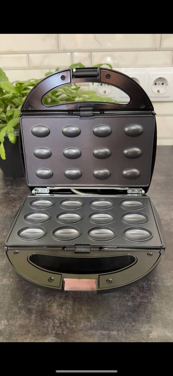 Мультипекар 4в1 1000 Вт 12 см Чорний - фото 3 Мультипекар 4в1 1000 Вт 12 см Чорний - фото 3